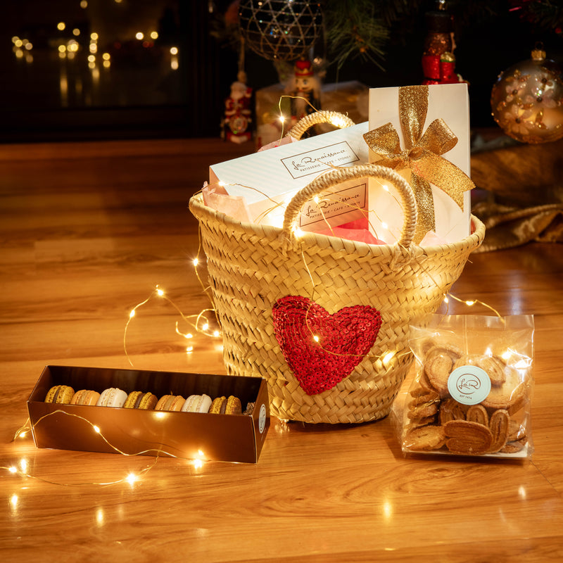 Petite Heart Gift Basket - build your gift!