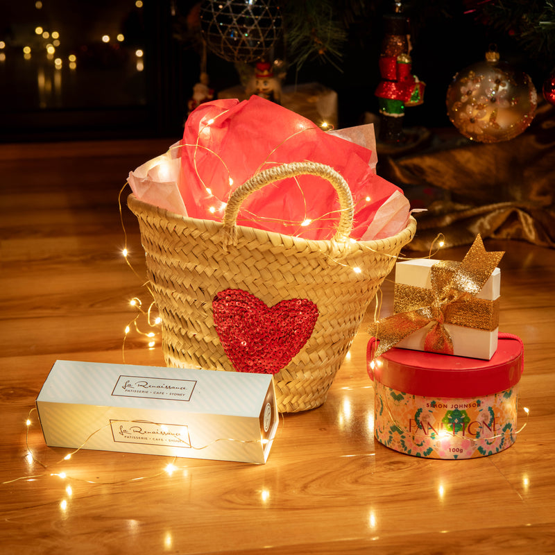 Petite Heart Gift Basket - build your gift!