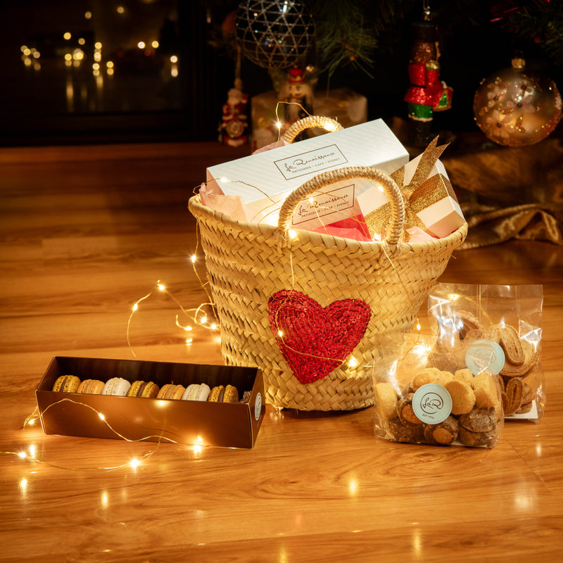 Petite Heart Gift Basket - build your gift!